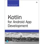 Kotlin for Android App Development 9780134854199