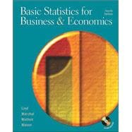 Basic Statistics for Business and Economics W/Student CD and PowerWeb 9780072874204