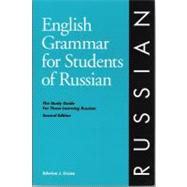 English Grammar for Students of Russian, 2nd Edition 9780934034210