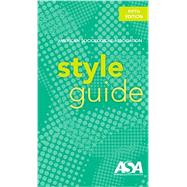 American Sociological Association Style Guide 9780912764214