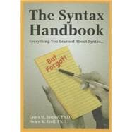 The Syntax Handbook: Everything You Learned About Syntax ...(but Forgot) 9781416404217
