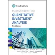 Quantitative Investment Analysis 9781119104223