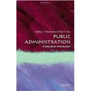 Public Administration: A Very Short Introduction 9780198724230
