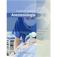 5 minute consult. Anestesiología 9788415684237