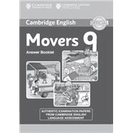Cambridge English Young Learners 9 Movers Answer Booklet 9781107464247