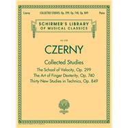 Czerny Collected Studies - Op. 299, Op. 740, Op. 849 9781495004261