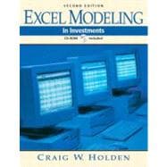 Excel Modeling in Investments 9780131424265
