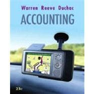 Study Guide, Chapters 1-17 for Warren/Reeve/Duchac's Accounting, 23rd and Financial Accounting, 11th 9780324664270