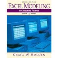 Excel Modeling in Corporate Finance 9780131424272