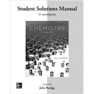 Student Solutions Manual for Chemistry 9780077574284