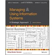 Managing & Using Information Systems 9781119244288