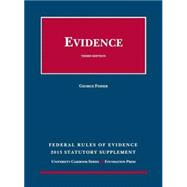 Federal Rules of Evidence Statutory Supplement, 2013-2014 9781609304294