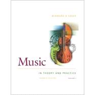 Music in Theory and Practice 9780072414301