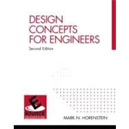 Design Concepts for Engineers 9780130934307