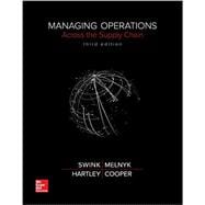 Managing Operations Across the Supply Chain 9781259544309