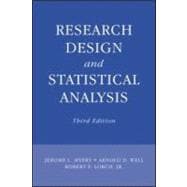 Research Design and Statistical Analysis: Third Edition 9780805864311