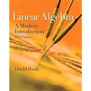 Linear Algebra: A Modern Introduction, 3rd Edition 9781133384311