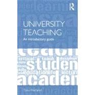 University Teaching: An Introductory Guide 9780415524315
