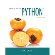 Starting Out with Python 9780134444321