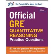 Official GRE Quantitative Reasoning Practice Questions 9780071834322