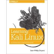 Learning Kali Linux 9781491944332
