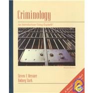 Criminology An Introduction Using Microcase ExplorIt 9780922914333