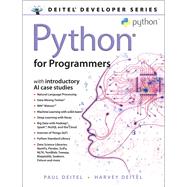 Python for Programmers 9780135224335