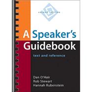 A Speaker's Guidebook; Text and Reference 9780312404338