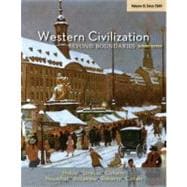 Western Civilization Beyond Boundaries, Volume II: Since 1560 9781133604341