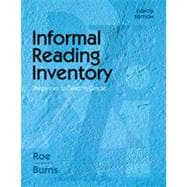 Informal Reading Inventory: Preprimer to Twelfth Grade, 8th Edition 9781133334347