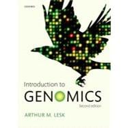 Introduction to Genomics 9780199564354