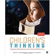 Children's Thinking 9781506334356