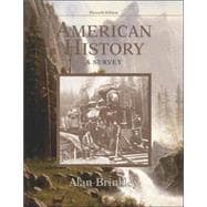 American History: A Survey MP w/PowerWeb 9780072424362