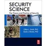 Security Science 9780123944368