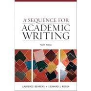 Sequence for Academic Writing, A 9780205674374
