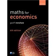 Maths for Economics 9780198704379