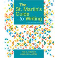 The St. Martin's Guide to Writing, Short Edition 9781319104382