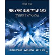 Analyzing Qualitative Data 9781483344386