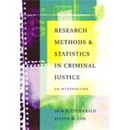 Research Methods in Criminal Justice : An Introduction