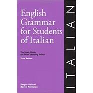 English Grammar for Students of Italian 9780934034401