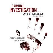 Criminal Investigation Basic Perspectives 9780133514407