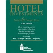 Hotel Investments Issues and Perspectives with Answer Sheet (AHLEI) 9780133144420