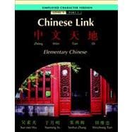 Chinese Link Simplified Level 1/Part 1 9780131564428