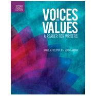 Voices and Values, a Reader for Writers, 2/e 9781591944430
