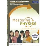 MasteringPhysics with Pearson eText -- Standalone Access Card -- for Conceptual Physics 9780321784438