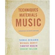 Techniques and Materials of Music 9781285854441