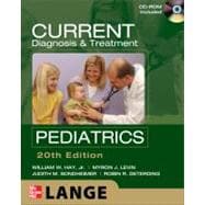 CURRENT Diagnosis and Treatment Pediatrics, Twentieth Edition