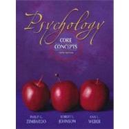 Psychology : Core Concepts 9780205474455