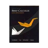 Brief Calculus and Its Applications Plus MyMathLab/MyStatLab Student Access Code Card 9780321744463