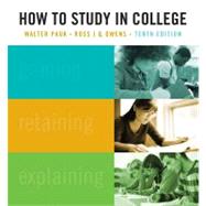 How To Study In College 9781439084465